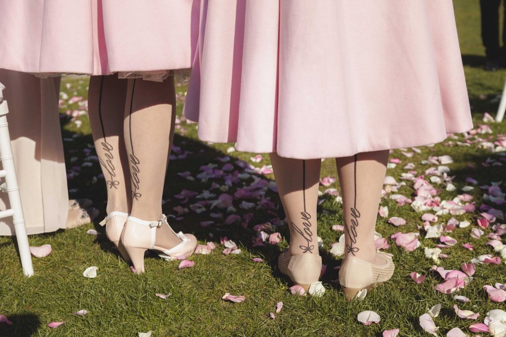 bridesmaids legs