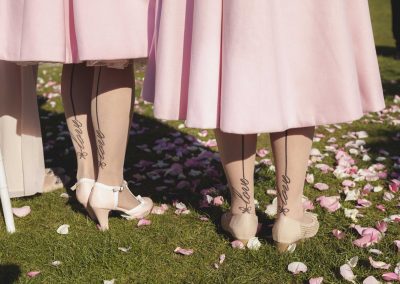 bridesmaids legs
